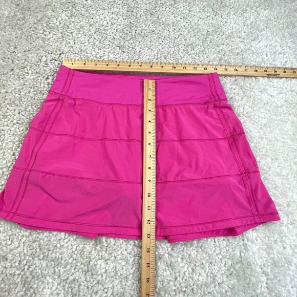 Lululemon Pace Rival Skort Skirt Sonic Pink 6 - Picture 8 of 10